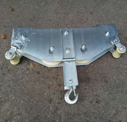 Van het de Katrolblok 10KN OPGW van de optische Vezelkabel Kwadrantblok Gecombineerd Type SHZHD10
