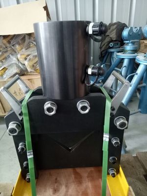 Hydraulische de Snijders250kn 350KN Hydraulische Plooiende Hulpmiddelen van het Hoekstaal