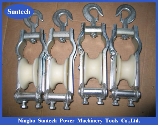 Het zitten en het Hangen Type SHCN de Reeksen kiezen Nylon Katrolschijfleider Stringing Block uit