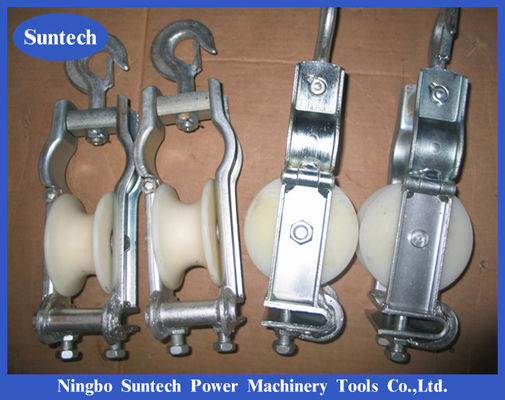 Zittende en Hangende de Kabelleider voor dubbel gebruik Pulley Stringing Block van de Typedraad