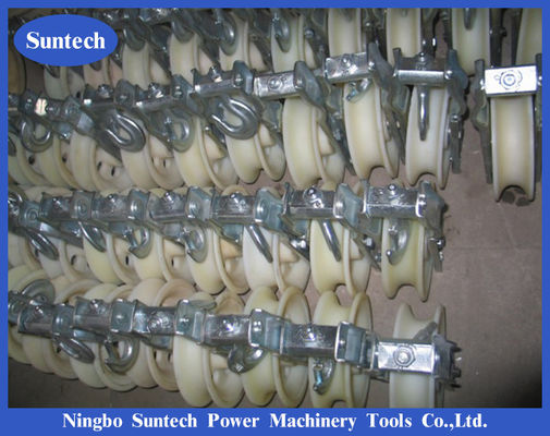 Enige Nylon Wielleider Pulley Stringing Blocks voor Transmissielijn