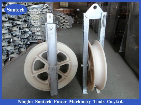 Bovenleiding Single Nylon Wheel Transmissie Conductor Stringing Blocks