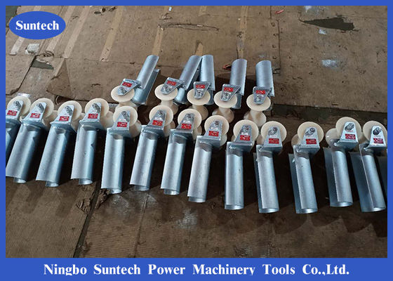 Elektro Bellmouth Gespleten Slot 80mm Kabelrol voor het Trekken van Kabels