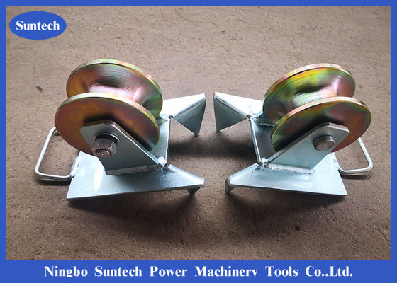 Het mijningangaluminium rijdt 80mm de Katrol van de Kabelrol voor het Beschermen van Kabel