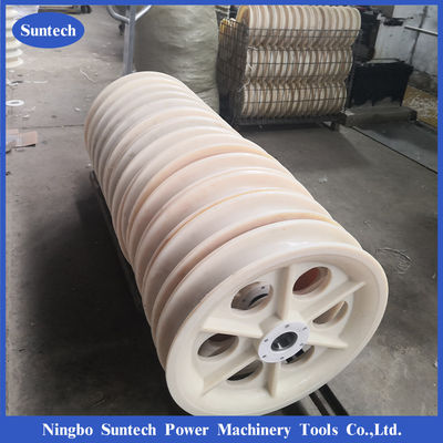 OEM ODM 660x100mm transmissielijn nylon schijven voor dirigent rijgenblokken
