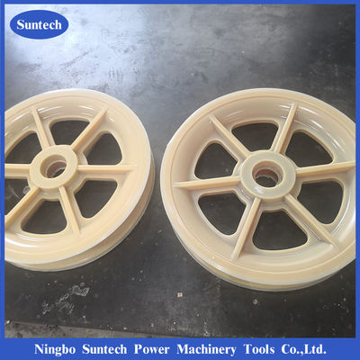 508x100mm MC Nylon Katrol Wielen Geleider Stringing Block Met Lagers