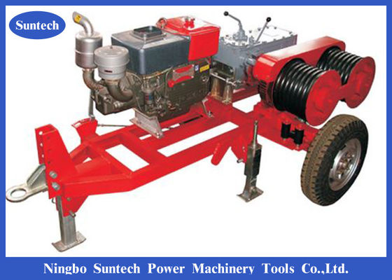 Jjcs-50 Trekker van de de Kabelkruk van de torenbouw de Dieselmotor Aangedreven