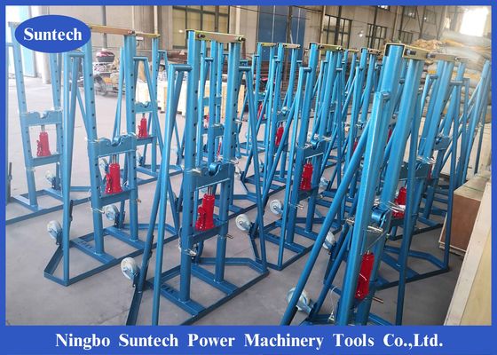 50kn hydraulisch Opheffend Jack Electrical Stringing Cable Drum Jack