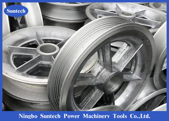 40KN aluminium kabelgeleider katrolblok met neopreen bekleed