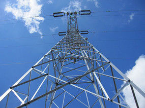 HDG-de Toren van de de Machtslijn van de Staalq235 Q345 Transmissie