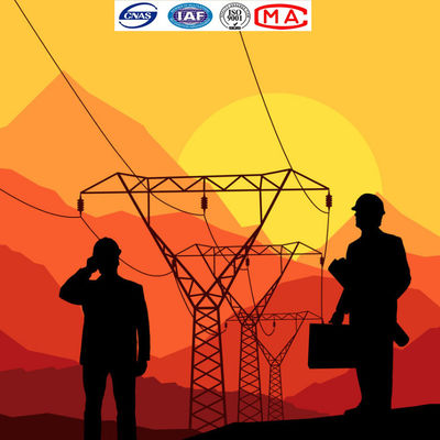 11kv lucht het Staalq235b Elektrotorens van de Transmissielijn