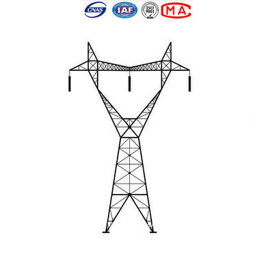 Hete Onderdompelings Gegalvaniseerde Q235 Electric Power Toren voor Luchtlijn