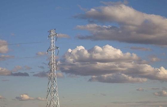 Gegalvaniseerde van de het Staalmacht van Q345B A572 de Transmissietoren