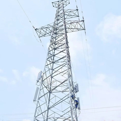 Toren van de de Transmissielijn van hete Onderdompelings de Gegalvaniseerde Angel Steel 500KV