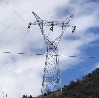 van het het Staalrooster van 110kV 132kV Hoekige Lucht de Lijntoren