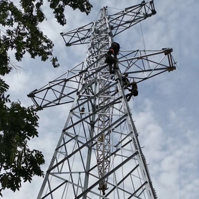 110kV Pyloon van het het Staalrooster van de transmissie de Lijn Gegalvaniseerde Hoek