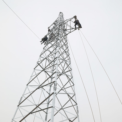 Van de het Roostertransmissie van het hete Onderdompelings Gegalvaniseerde Staal de Lijn33kv Toren