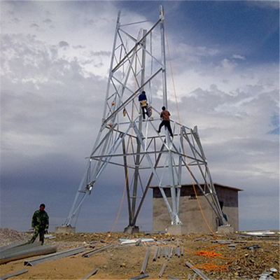 33KV van de de Lijntransmissie van het hoekstaal Dubbele de Lijntoren