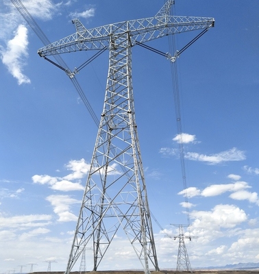 Gegalvaniseerde de Transmissietoren van het Hoekstaal 11KV 33KV 132KV 220KV