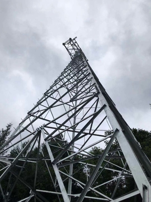 ASTM123 de gegalvaniseerde 110KV-Toren van het het Staalrooster van de Machtsdistributie