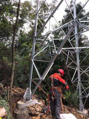 Van het de Hoekstaal van 110KV HDG Pylon de Transmissietoren