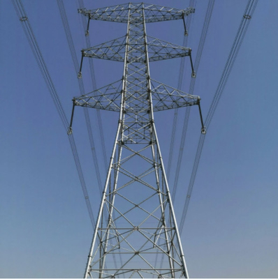 De Transmissietoren van het hete Onderdompelings Gegalvaniseerde 500KV Q355 Q255 Staal