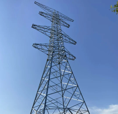 De Toren van de de Transmissielijn van het roosterstaal Q235B Q345B Q420