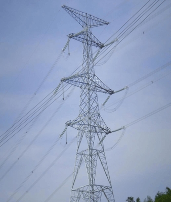 10 - 100M Lattice Steel High de Torens van de Voltagetransmissie