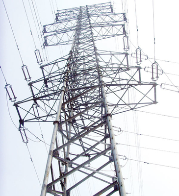 10 - 100M Lattice Steel High de Torens van de Voltagetransmissie