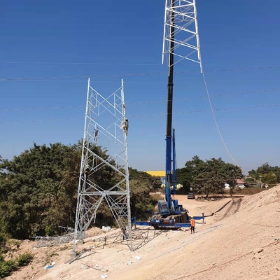 132KV van het de Lijnhdg Rooster van de machtstransmissie het Staaltoren
