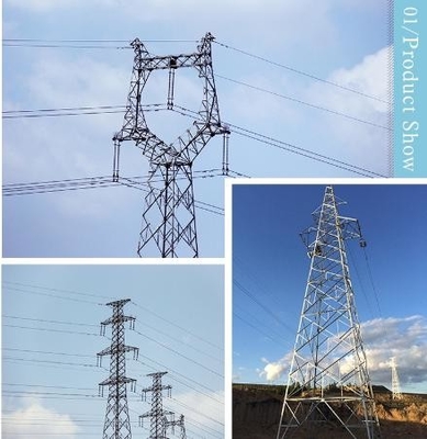 De Torens van het het Roosterstaal van ASTM123 230KV 400KV voor Luchttransmissielijn