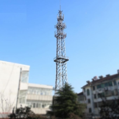 Van het de Hoekstaal van de signaaltransmissie Q345B Q235B de Telecommunicatietoren