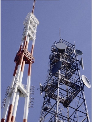 Van de het Roostertelecommunicatie van HDG 75ft het Staaltoren