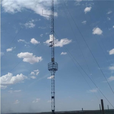 15 - 80m Hoogte galvaniseerde 3 Legged Tubulaire Staaltoren voor Telecommunicatie