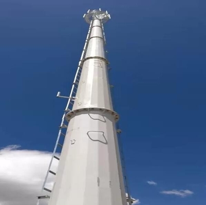 De Veelhoektelecommunicatie die van Q235B Q345B Antennemast ineenschuiven