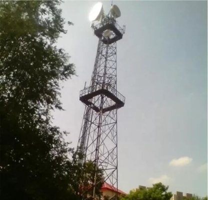 Van het de Hoekstaal van ASTM A123 HDG het Mozaïek Mobiel Communicatiemiddel Toren