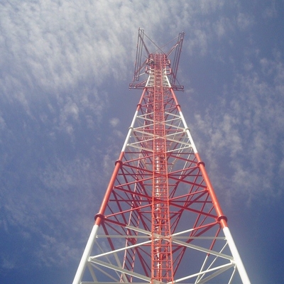ISO 1461 Toren van het de Telecommunicatiestaal van ASTM A123 HDG de Tubulaire