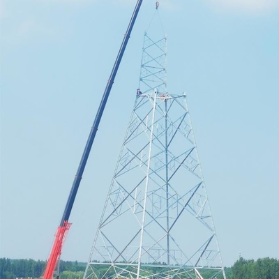 4 Legged Zelfstandige Gegalvaniseerde Toren van het Telecommunicatiestaal
