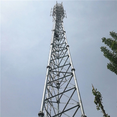 HDG 3/4 Legged Tubulaire Staaltelecommunicatie Antennetoren