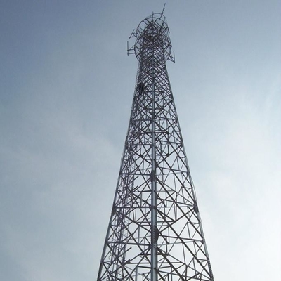Van de het Rooster Tubulaire Hoek van ASTM de A123 Gegalvaniseerde Toren van het Staaltelecommunicatie