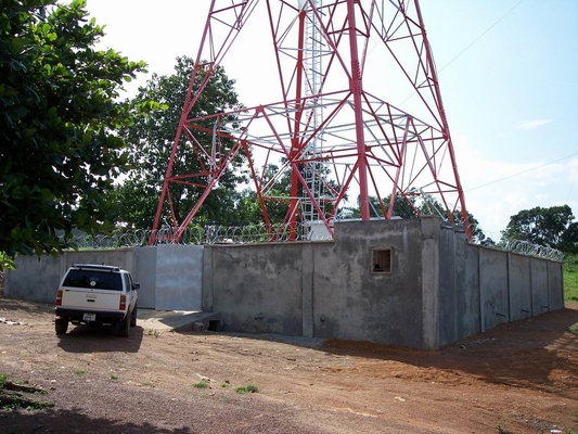 Gsm Toren Eerste Vier Legged Hoekige Mobiele Q355B van de Staalantenne