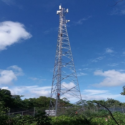 GR50 de zelfstandige TV-Driehoek Mobiele Wifi van het Antennetorens Gegalvaniseerde Staal