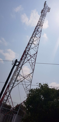 Gsm Zelfstandige de Elektriciteit van het de Torenstaal Q235B van het Telecommunicatierooster