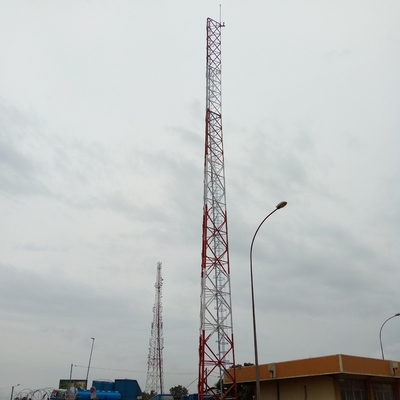 4 Legged ASTM A123 voorziet Radiotoren Gegalvaniseerd Staal Q235B van tralies