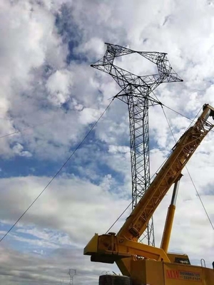 Cat Head Transmission Line Lattice-Staaltoren voor Plaats