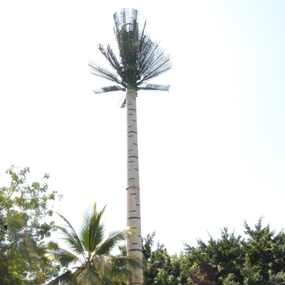 Van de het Staal Monopole Toren van de telecommunicatiepalm de Hete Gegalvaniseerde Onderdompeling
