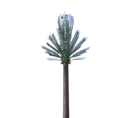 Q235B Monopole Gegalvaniseerde Toren Hete Onderdompeling van de staalcamouflage