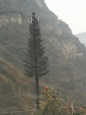 Van de Palmtelecommunicatie van de antennemast Gecamoufleerd Pijnboom de Torenstaal Q235B