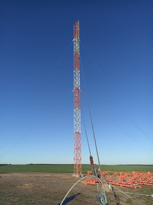 Q355 Toren van Guyed van het Hete Onderdompelings de Gegalvaniseerde Staal voor Mededeling