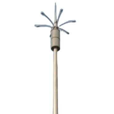 Q235B het Staaltoren van de koolstoftelecommunicatie voor Landschapsvuurtoren